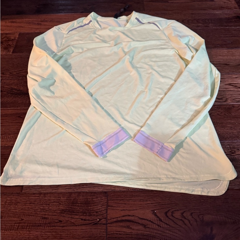 Lululemon Fast and Free Long Sleeve Shirt Reflective - Picture 2 of 5